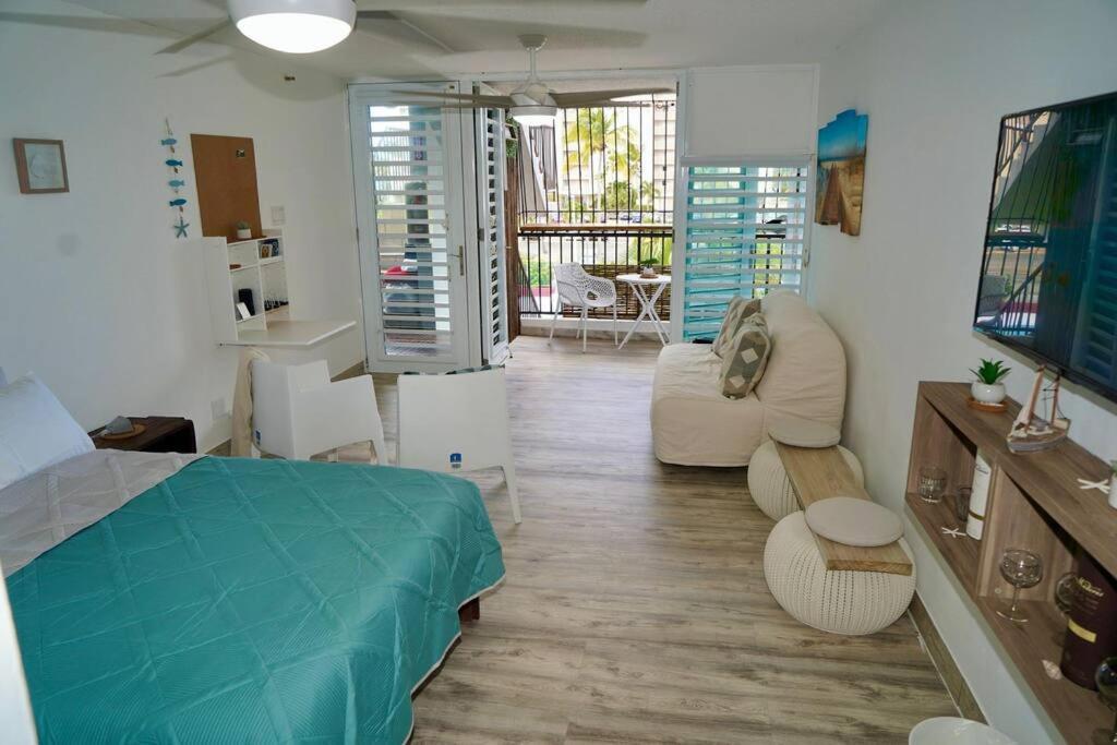 Relaxing Studio Near El Yunque With Pool View Luquillo Dış mekan fotoğraf